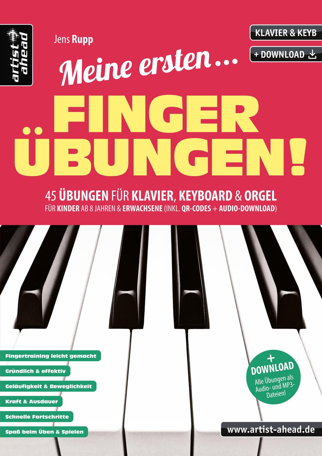 Cover: 9783866421097 | Meine ersten Fingerübungen! | Jens Rupp | Broschüre | 32 S. | Deutsch
