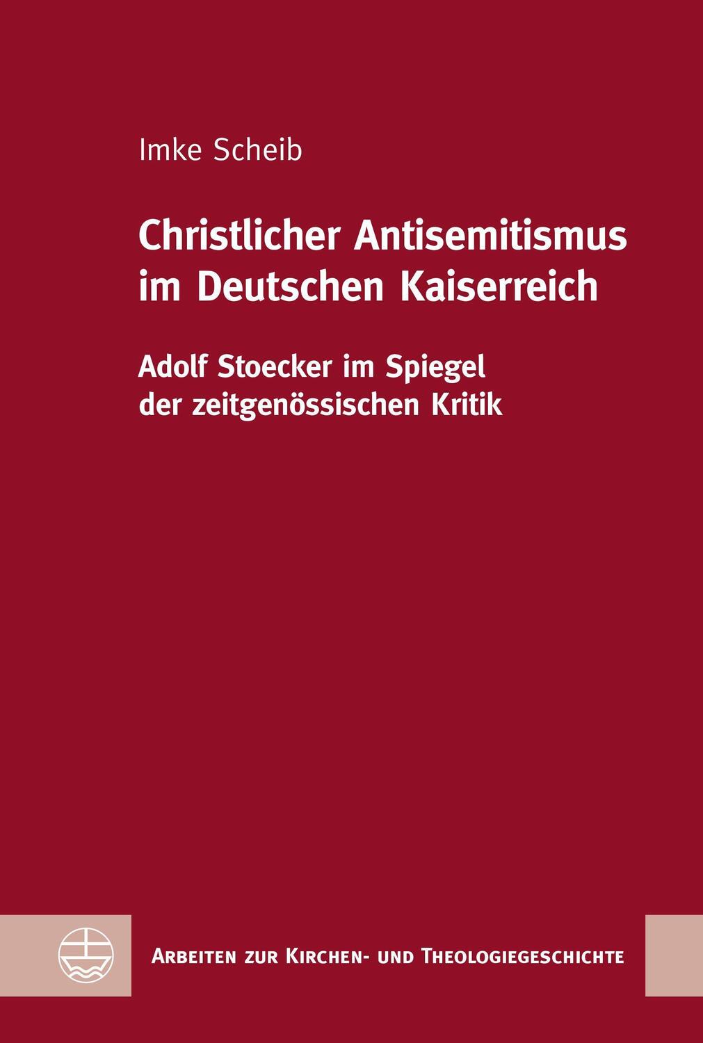 Cover: 9783374069521 | Christlicher Antisemitismus im Deutschen Kaiserreich | Imke Scheib