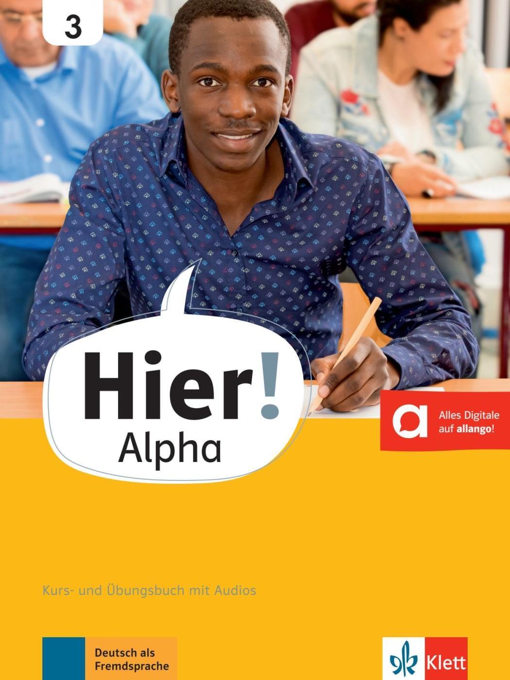 Cover: 9783126767040 | Hier! Alpha 3 | Kurs- und Übungsbuch 3 mit Audios | Taschenbuch | 2020
