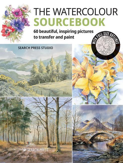 Cover: 9781782218975 | The Watercolour Sourcebook: 60 Inspiring Pictures to Transfer and...