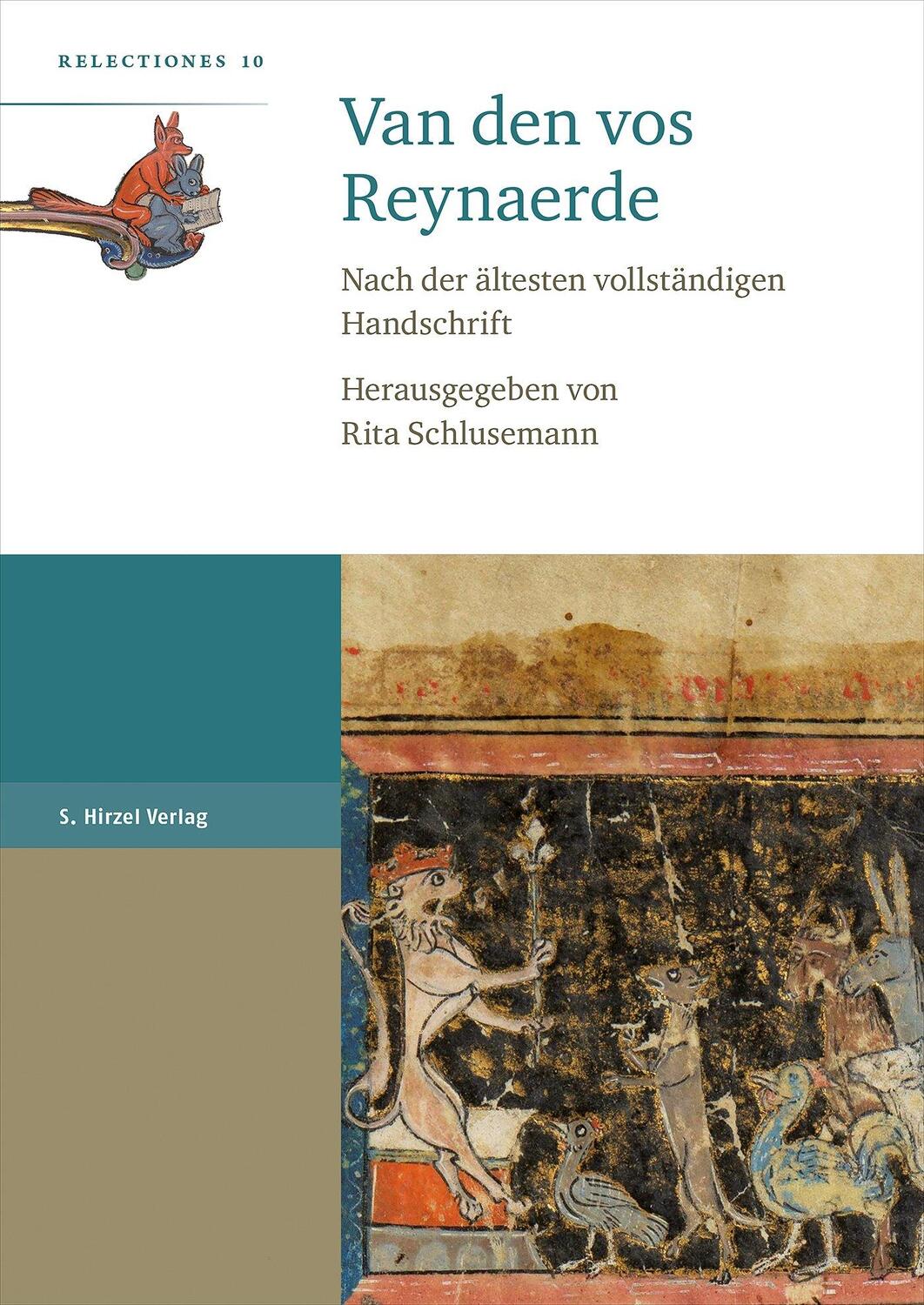 Cover: 9783777630526 | Van den vos Reynaerde | Nach der ältesten vollständigen Handschrift