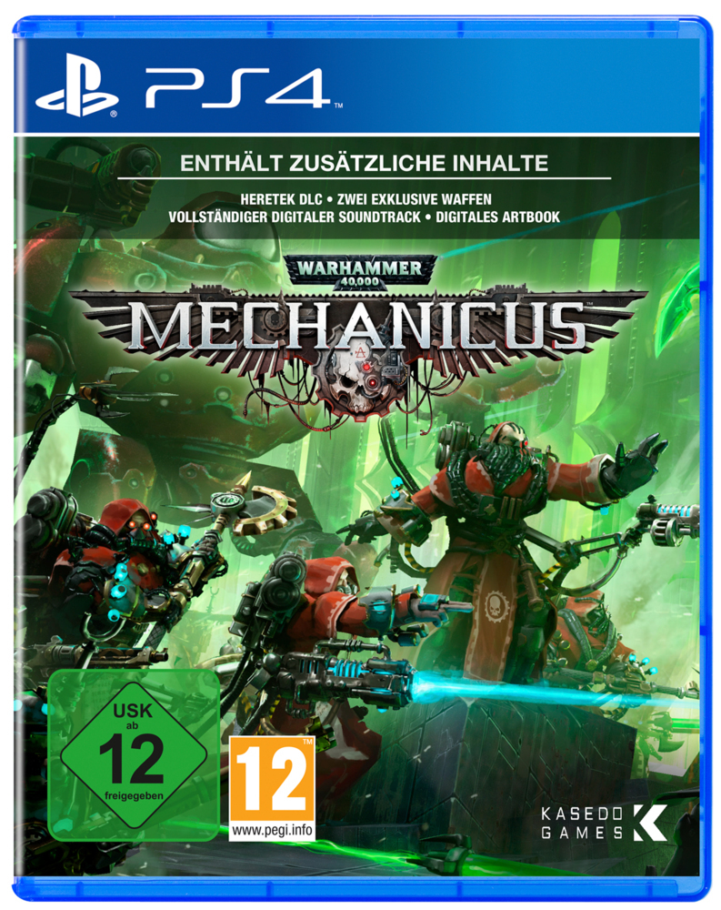 Cover: 4260458362228 | Warhammer 40.000, Mechanicus, 1 PS4-Blu-ray Disc | Für PlayStation 4