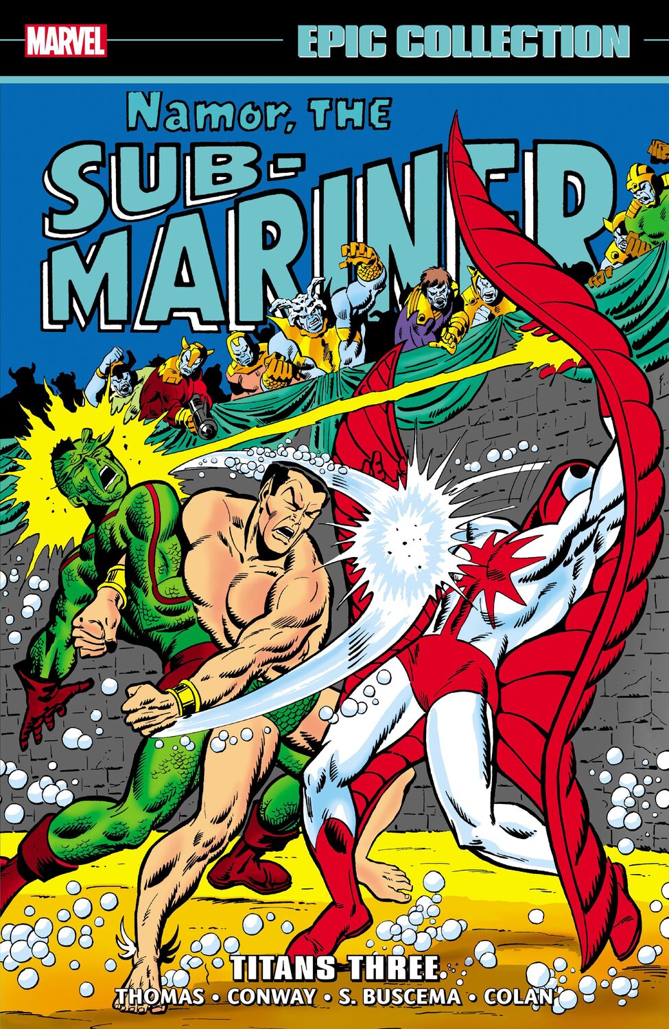 Cover: 9781302955397 | Namor the Sub-Mariner Epic Collection: Titans Three | Thomas (u. a.)