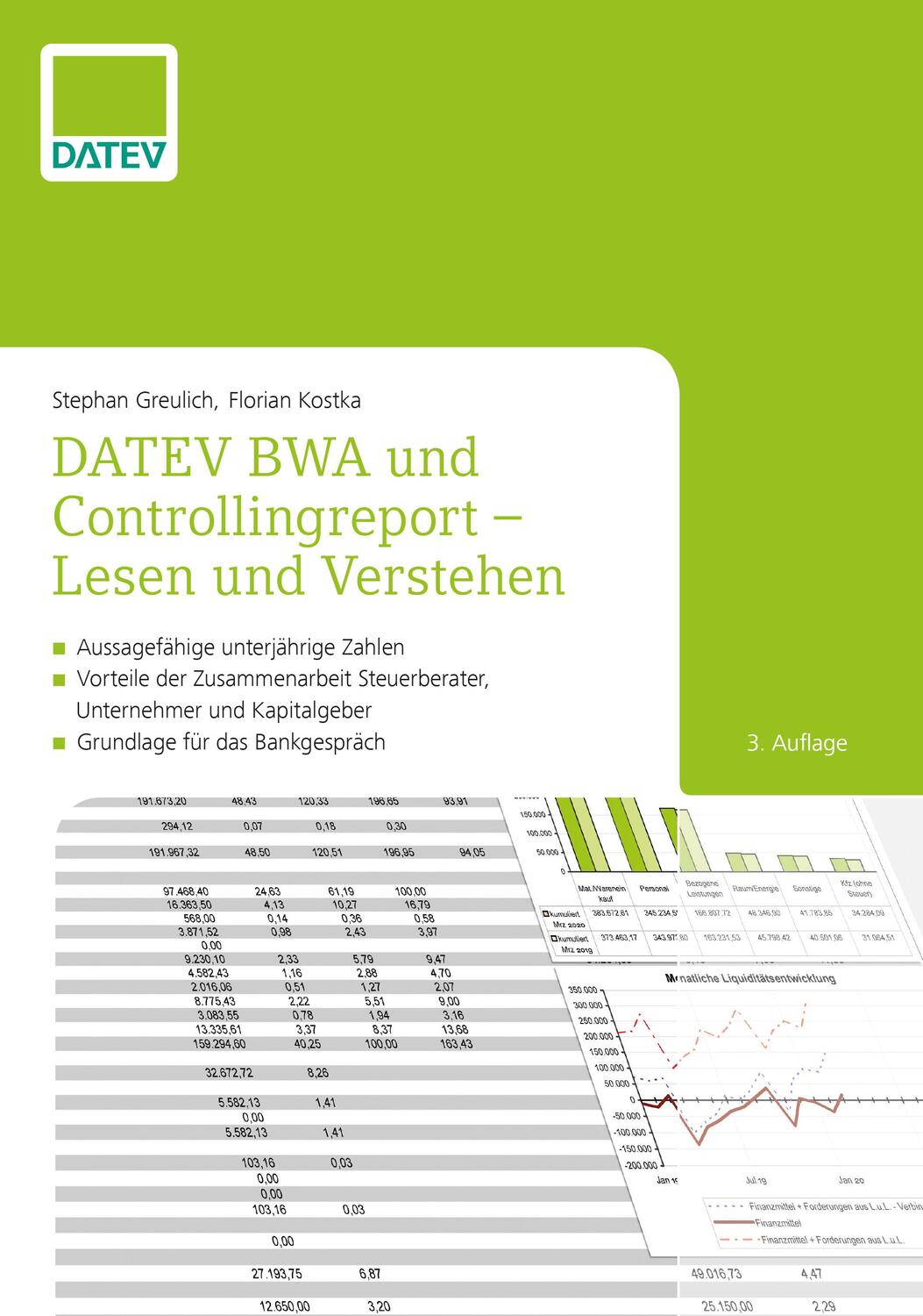 Cover: 9783962760915 | DATEV BWA und Controllingreport - Lesen und Verstehen | Taschenbuch