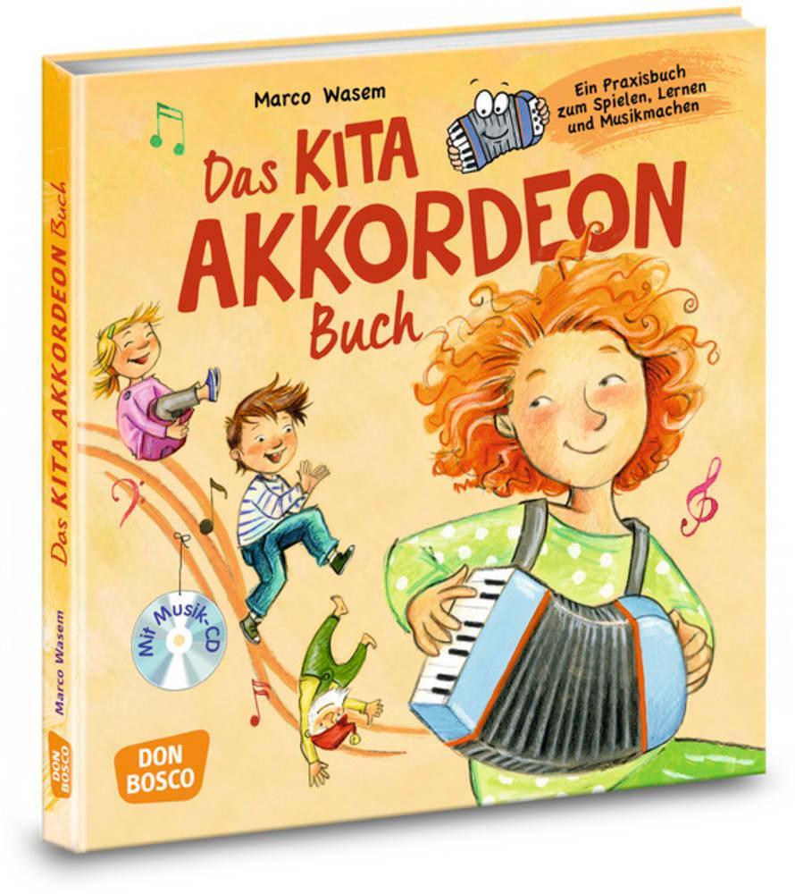 Cover: 9783769823608 | Das Kita-Akkordeon-Buch, m. Audio-CD | Marco Wasem | Bundle | Deutsch