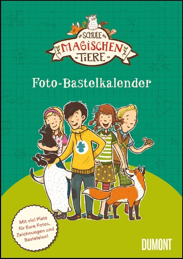 Cover: 4250809648118 | Schule der magischen Tiere - Bastelkalender zum Selbstgestalten -...