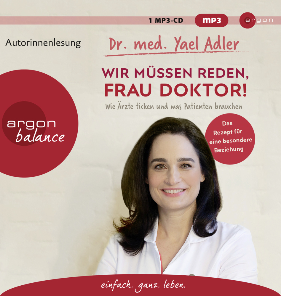 Cover: 9783839882078 | Wir müssen reden, Frau Doktor!, 1 Audio-CD, 1 MP3 | Yael Adler | CD