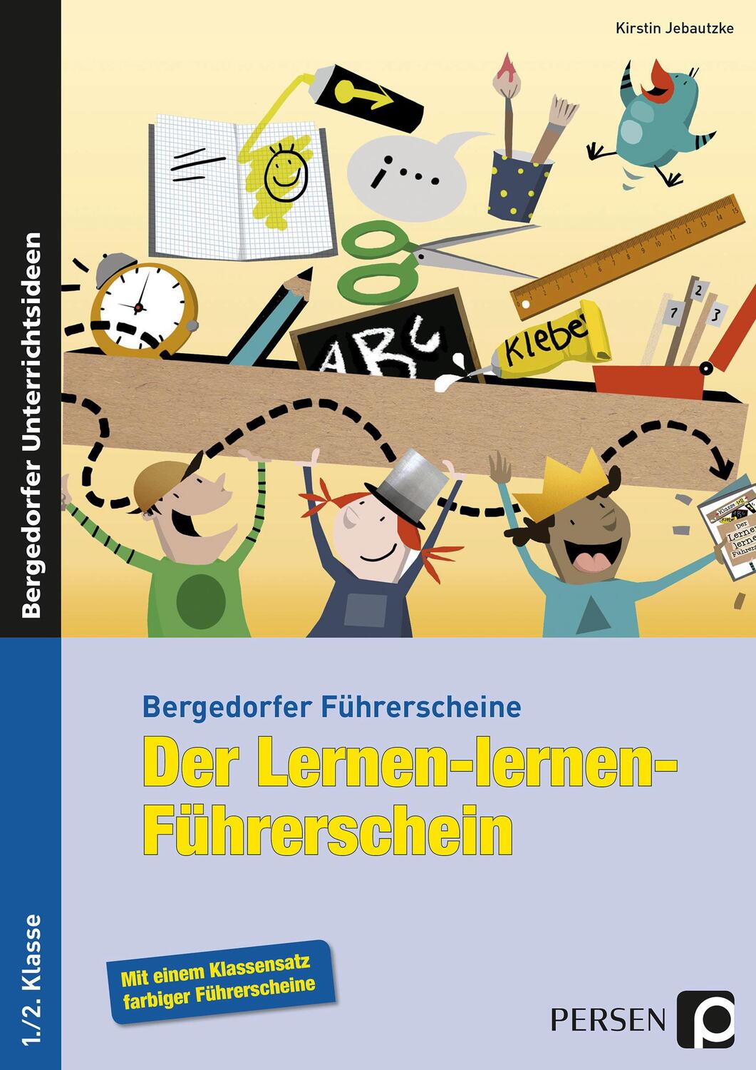Cover: 9783403234142 | Der Lernen-lernen-Führerschein - 1./2. Klasse | Kirstin Jebautzke