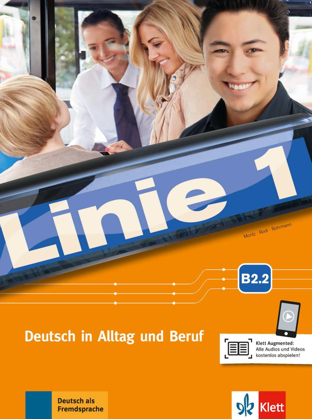 Cover: 9783126071123 | Linie 1 B2. Kurs- und Übungsbuch Teil 2 mit Audios und Videos | Buch