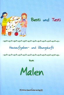 Cover: 9783942771177 | Basti und Tasti Hausaufgaben- und Übungsheft Band 1 zum Malen