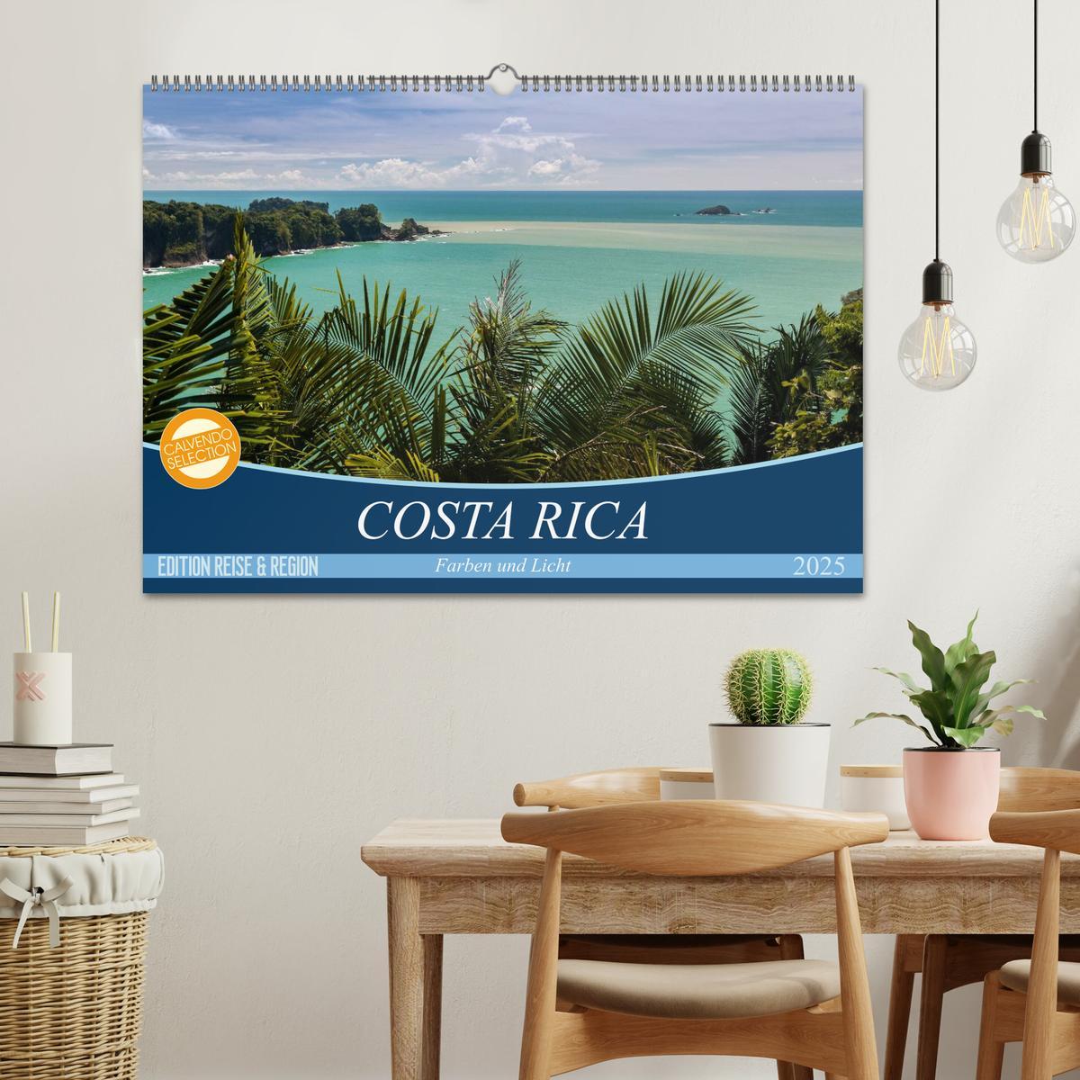 Bild: 9783435631209 | COSTA RICA Farben und Licht (Wandkalender 2025 DIN A2 quer),...