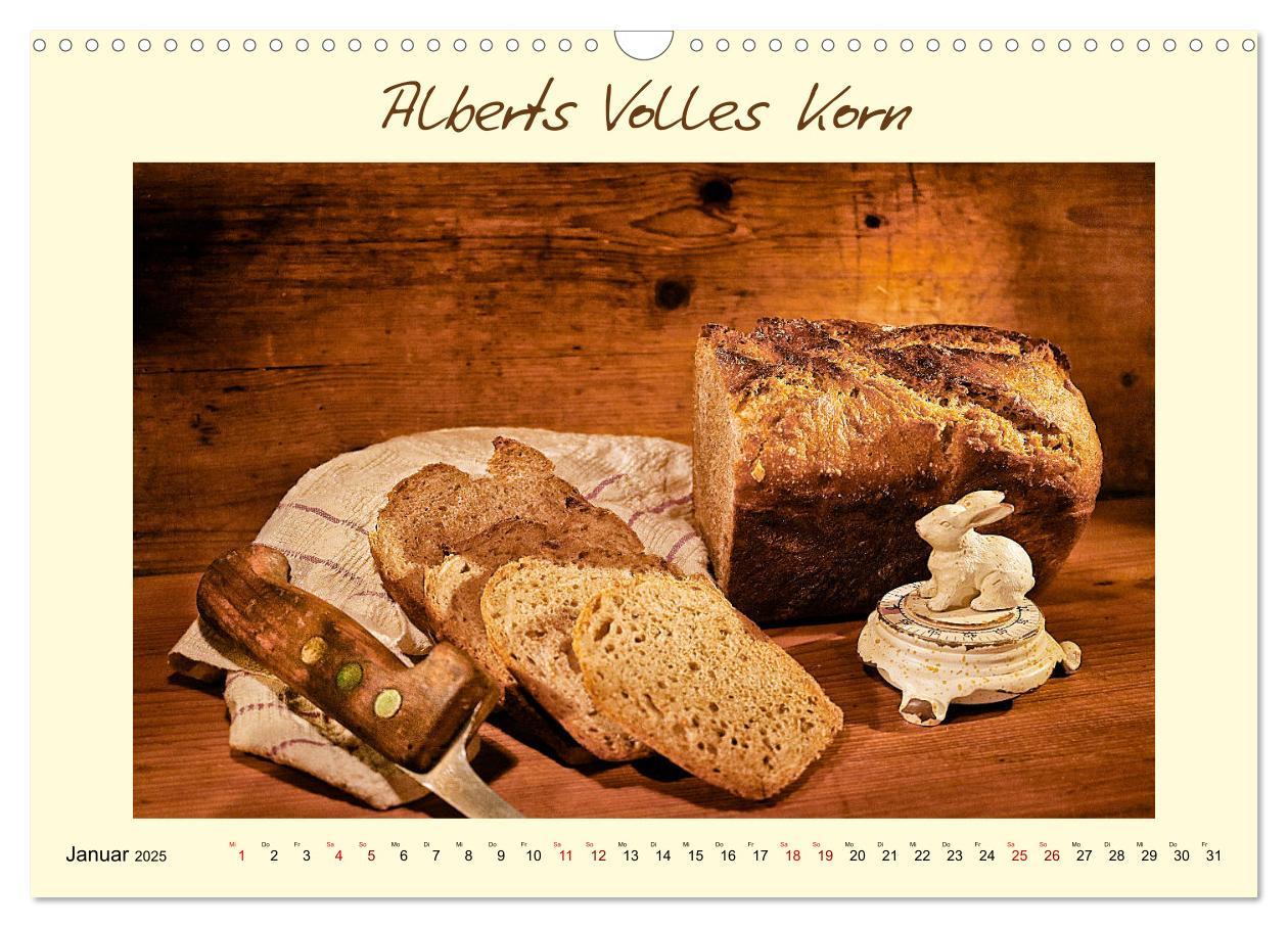 Bild: 9783435237135 | Mein liebstes Brot (Wandkalender 2025 DIN A3 quer), CALVENDO...