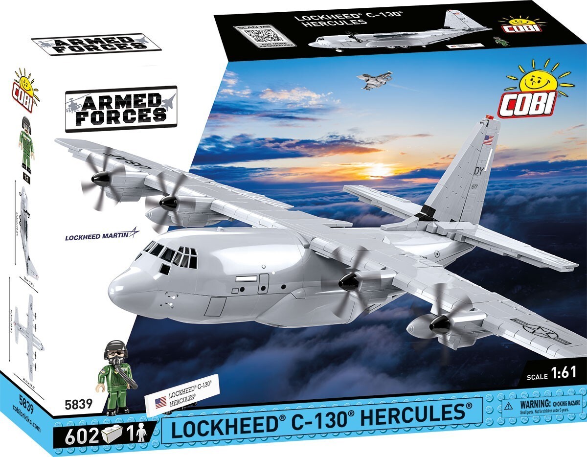 Cover: 5902251058395 | COBI Armed Forces 5839 - Lockheed C-130 Hercules, 602...