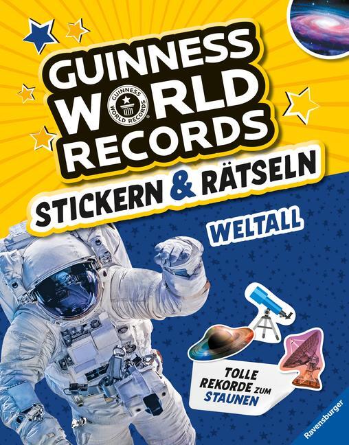 Cover: 9783473480289 | Guinness World Records Stickern und Rätseln: Weltall | Taschenbuch