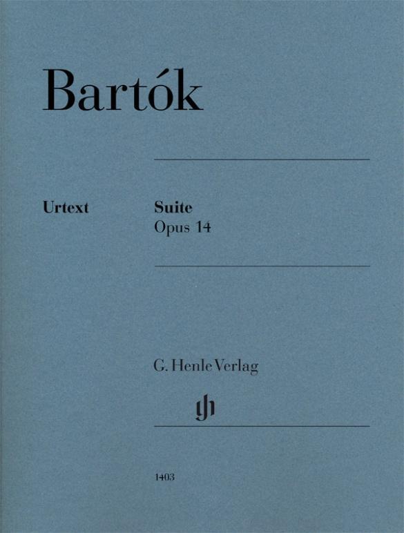 Cover: 9790201814032 | Suite op. 14 | Instrumentation: Piano solo | Béla Bartók | Taschenbuch