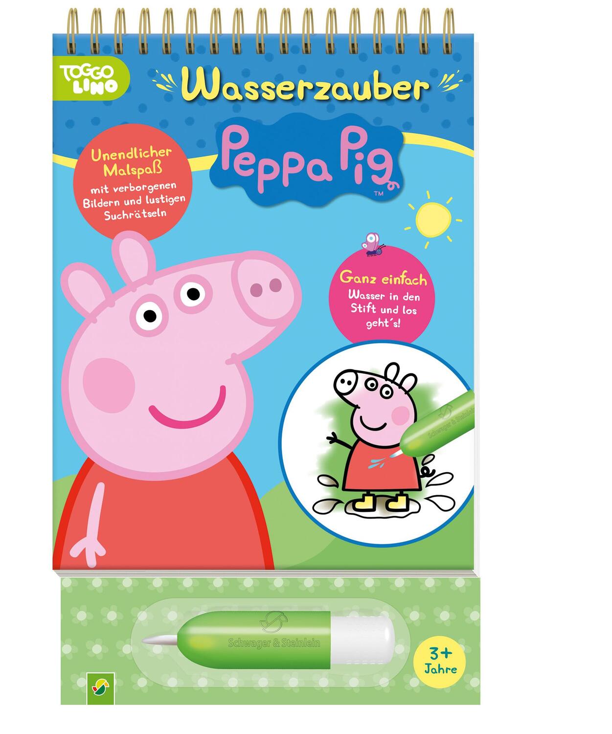 Cover: 9783849942908 | Peppa Pig Wasserzauber - einfach mit Wasser malen! | Verlag | Buch