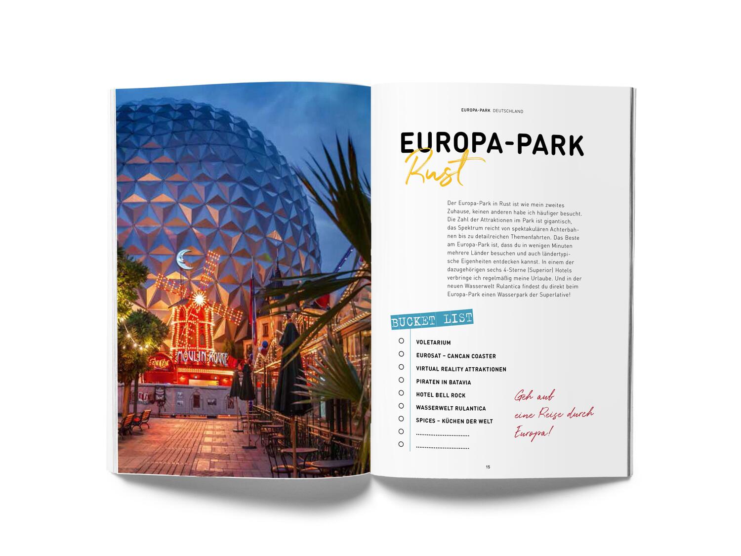 Bild: 9783828309975 | GuideMe Travel Book Die 30 besten Freizeitparks Europas - Reiseführer