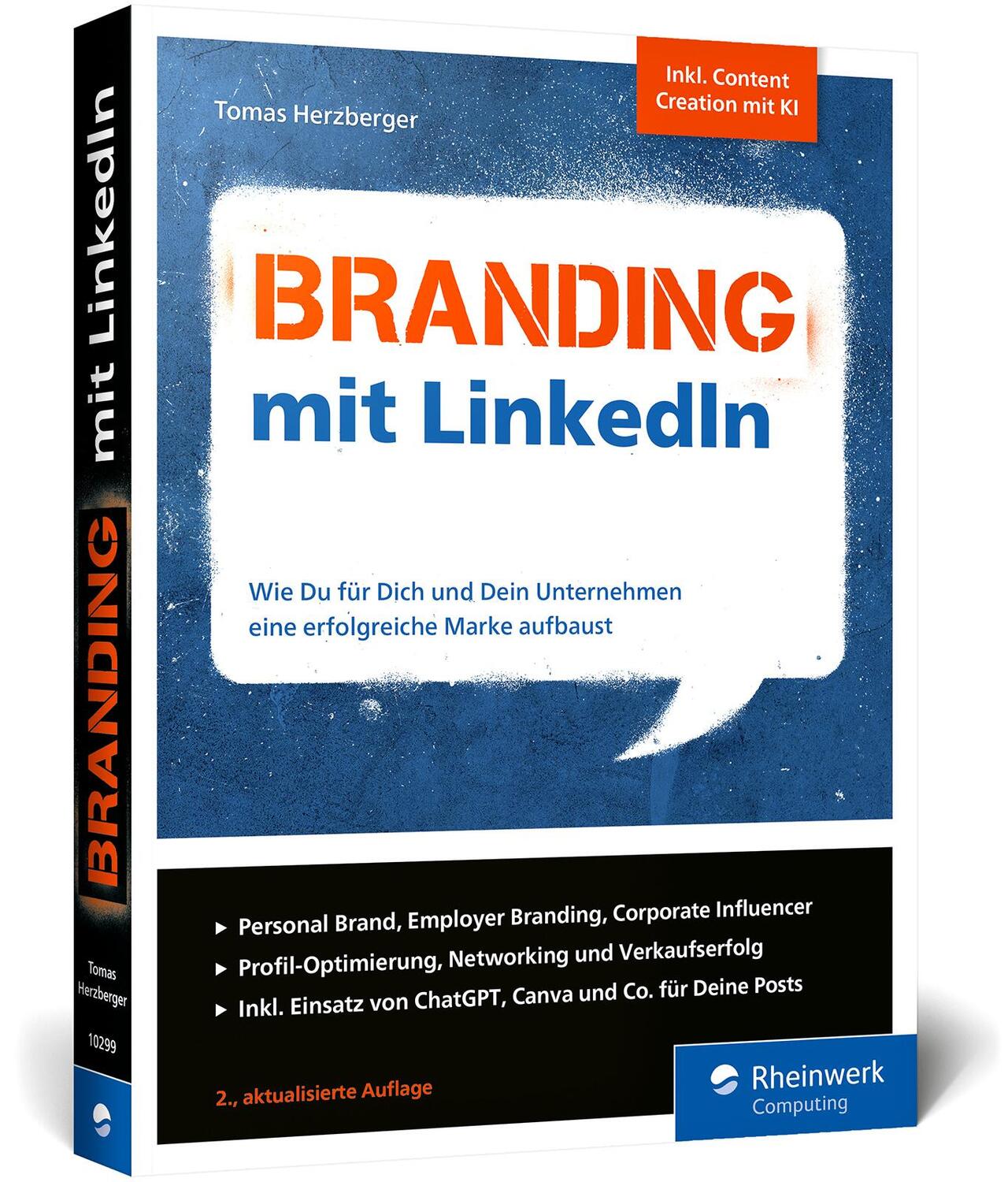 Cover: 9783367102990 | Branding mit LinkedIn | Tomas Herzberger | Taschenbuch | 422 S. | 2024