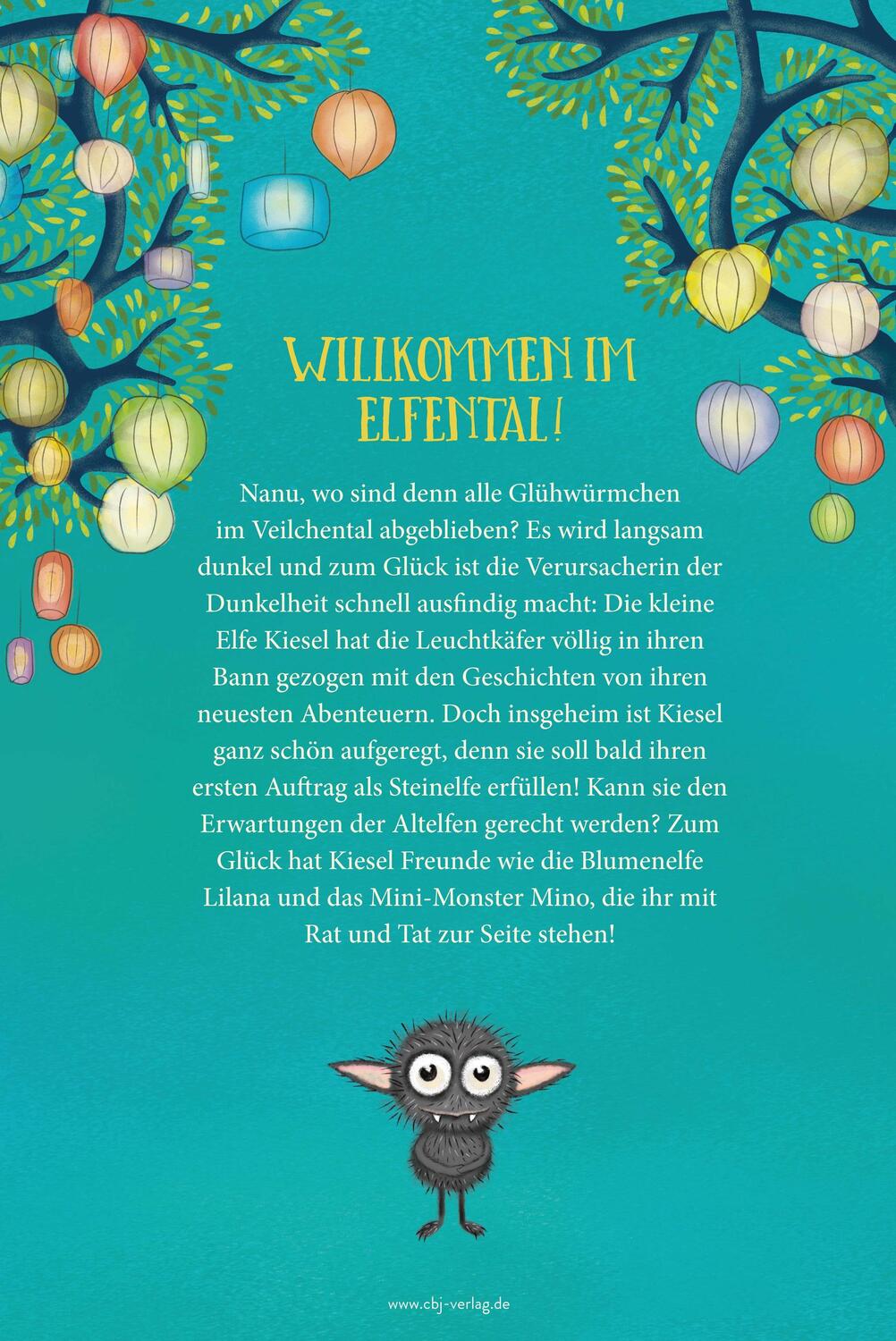 Bild: 9783570176108 | Kiesel, die Elfe - Sommerfest im Veilchental | Mit Glitzer-Cover | cbj