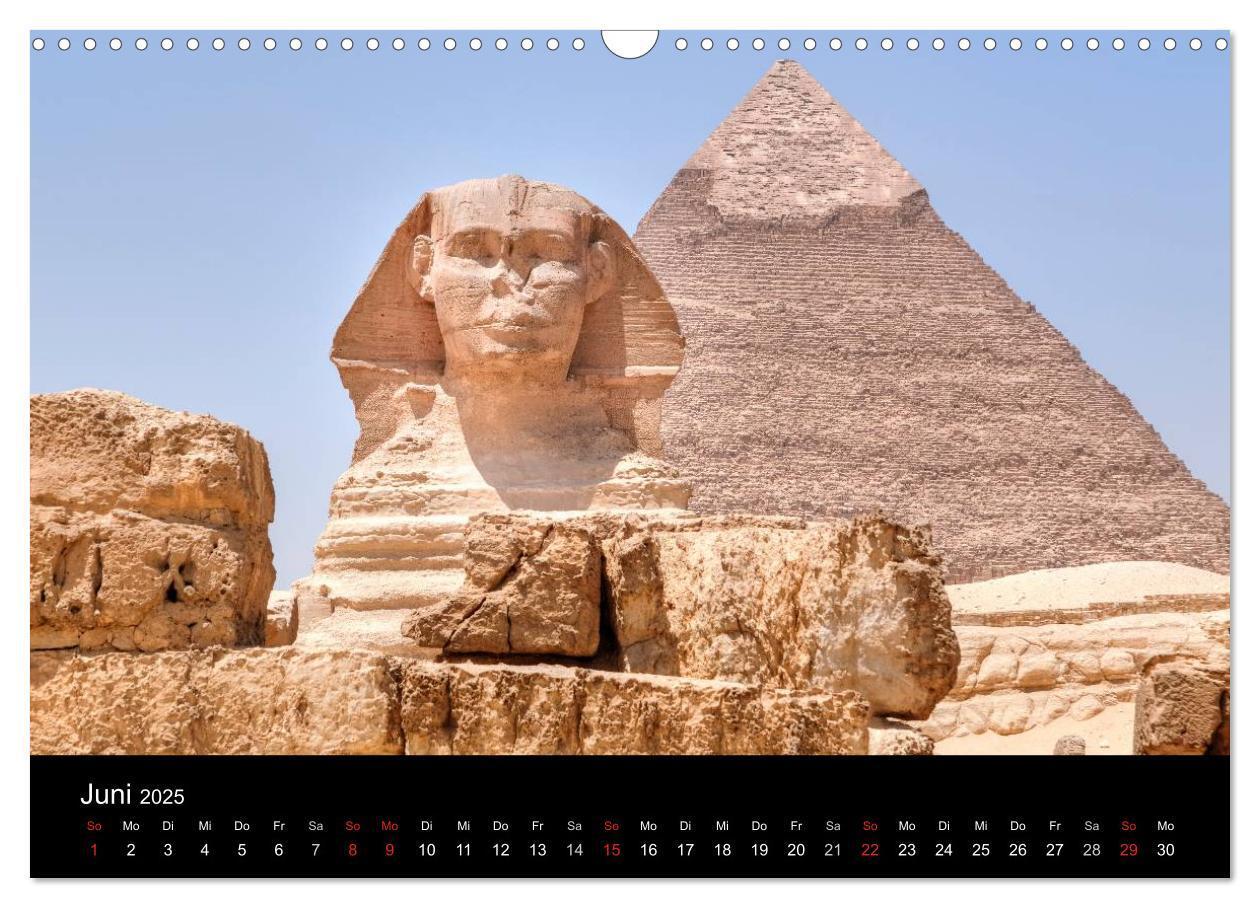 Bild: 9783435576074 | Ägypten (Wandkalender 2025 DIN A3 quer), CALVENDO Monatskalender