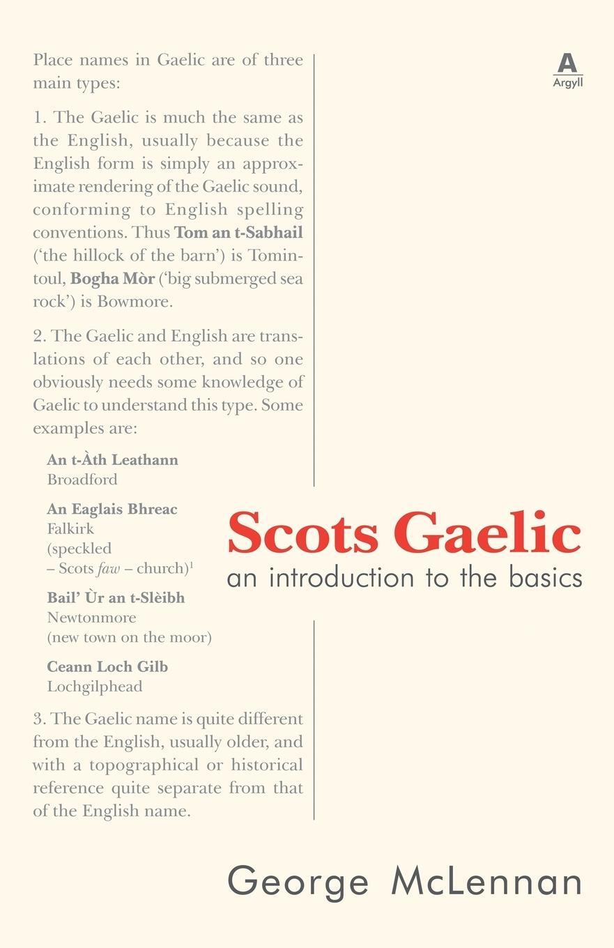 Cover: 9781907165368 | Scots Gaelic | an introduction to the basics | George McLennan | Buch