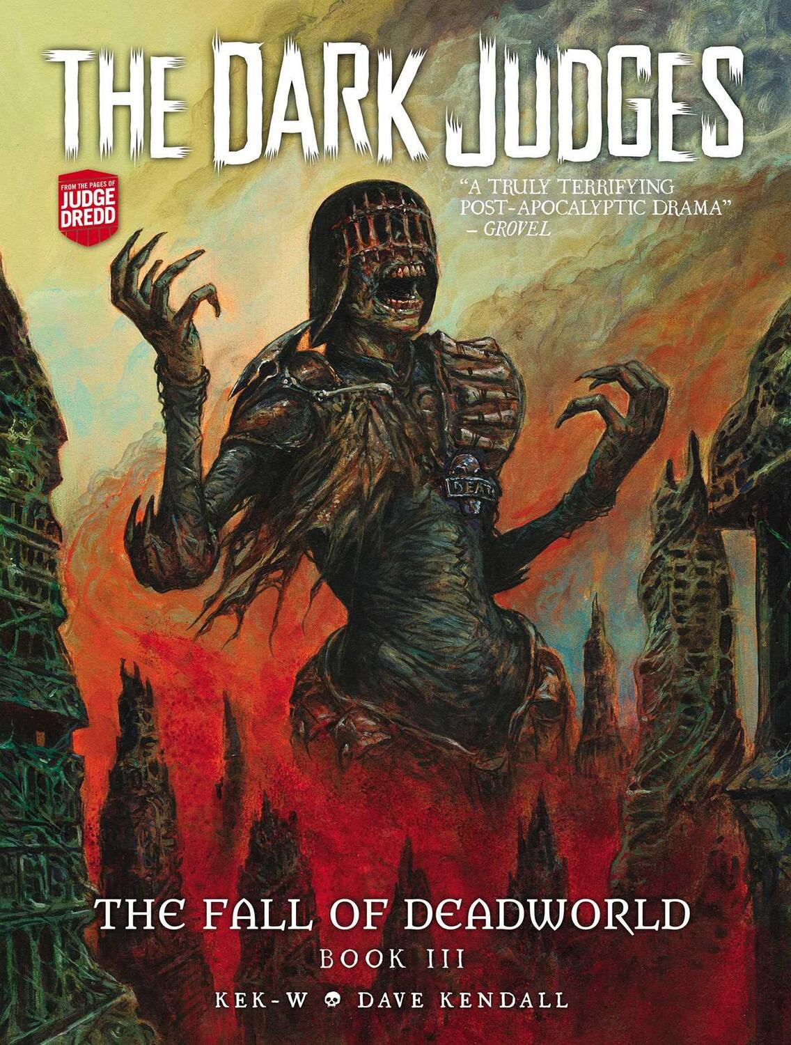 Cover: 9781781089330 | The Dark Judges: The Fall of Deadworld Book 3 - Doomed | Kek-W | Buch