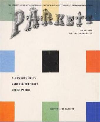 Cover: 9783907582060 | Beecroft, Vanessa /Kelly, Ellsworth /Pardo, Jorge | Parkett Verlag AG