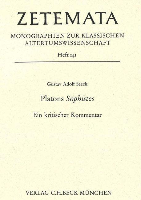 Cover: 9783406625589 | Platons Sophistes | Gustav Adolf Seeck | Taschenbuch | 149 S. | 2011