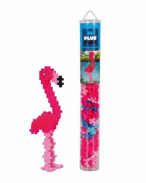 Bild: 5710409105231 | 100 Kreativ Bausteine Flamingo | Stück | 2021 | Plus-Plus