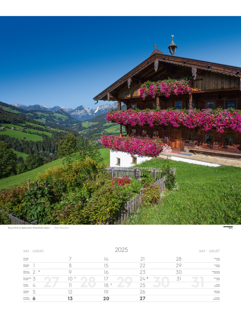 Bild: 9788868397463 | Tirol Kalender 2025 | Tirolo - Tyrol | Athesia-Tappeiner Verlag | 2025