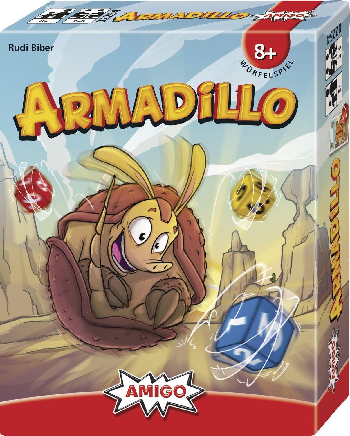 Cover: 4007396022544 | Armadillo | AMIGO - Kartenspiel | AMIGO Spiel Freizeit | Spiel | 2022