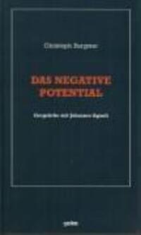 Cover: 9783924627072 | Das negative Potenzial | Gespräche mit Johannes Agnoli | Burgmer
