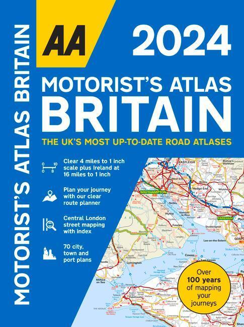 Cover: 9780749583392 | Motorist's Atlas 2024 | Taschenbuch | 2023 | AA Publishing