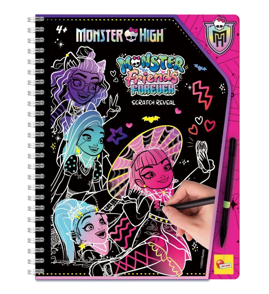 Bild: 9788833512822 | MONSTER HIGH SKETCHBOOK Monster friends forever Scratch Reveal | Buch