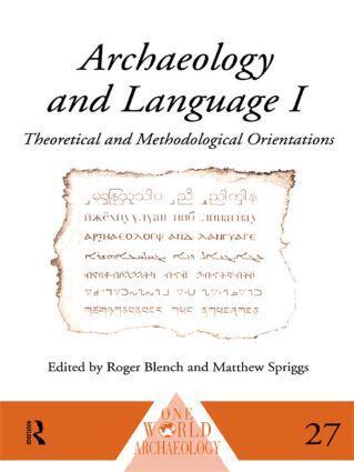 Cover: 9780415513487 | Archaeology and Language I | Roger Blench (u. a.) | Taschenbuch | 2013