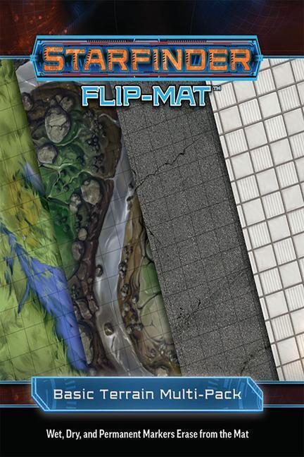 Cover: 9781640784888 | Starfinder Flip-Mat: Basic Terrain Multi-Pack | Damien Mammoliti