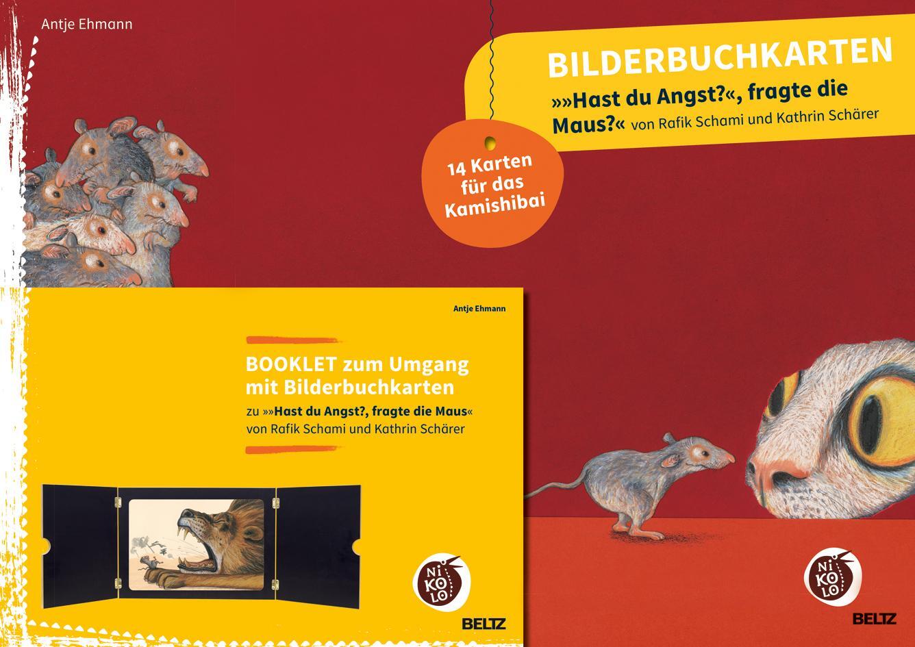 Cover: 4019172600129 | Bilderbuchkarten »Hast du Angst?«, fragte die Maus« von Rafik...
