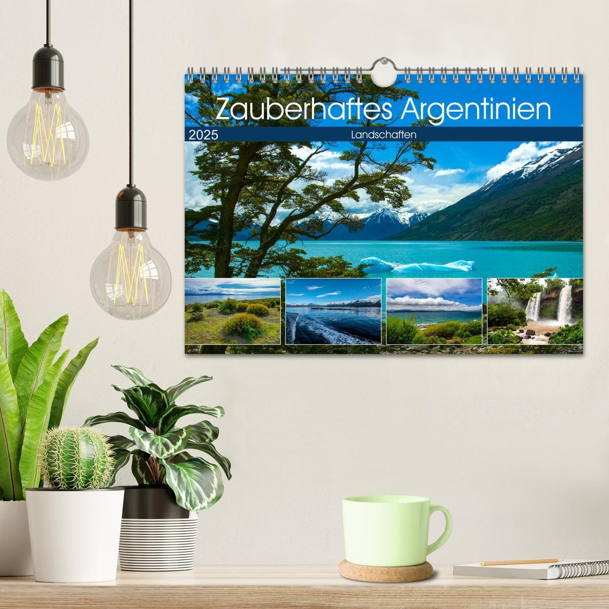 Bild: 9783435158256 | Zauberhaftes Argentinien (Wandkalender 2025 DIN A4 quer), CALVENDO...