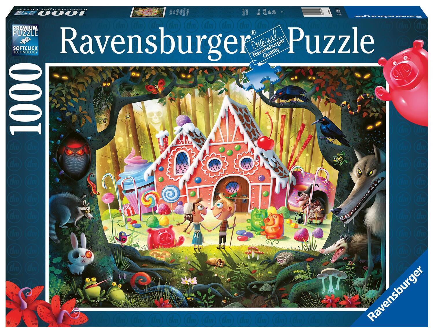 Cover: 4005556169504 | Ravensburger Puzzle 16950 - Hänsel und Gretel - 1000 Teile Puzzle...
