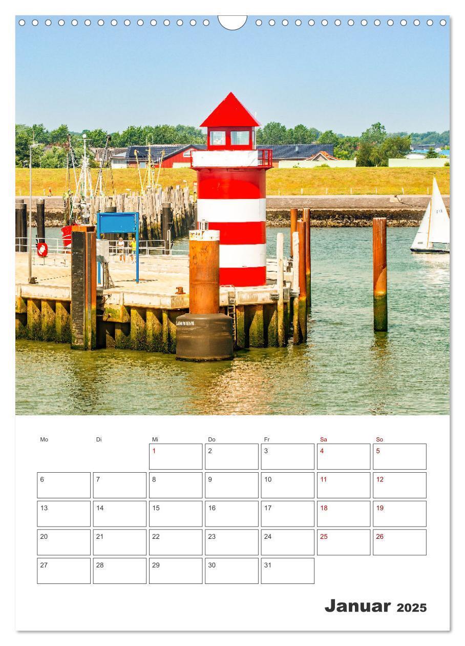 Bild: 9783435916917 | Insel Föhr - Urlaubsplaner (Wandkalender 2025 DIN A3 hoch),...