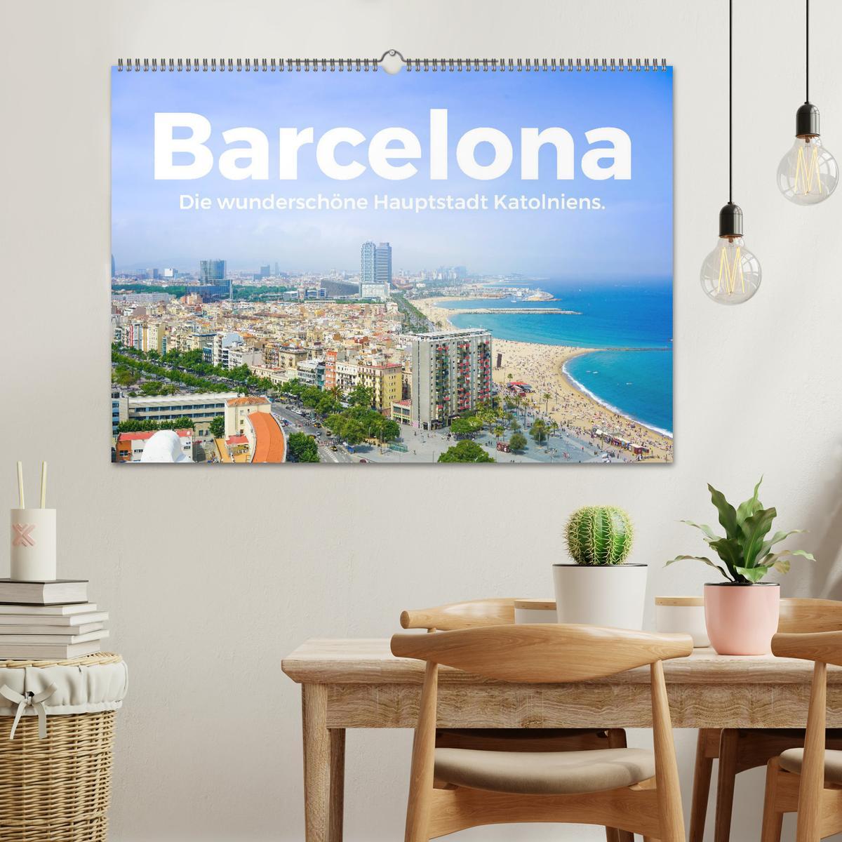 Bild: 9783435005703 | Barcelona - Die wunderschöne Hauptstadt Kataloniens. (Wandkalender...