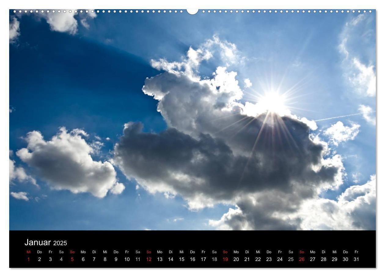 Bild: 9783435654338 | Wolkenmalerei (hochwertiger Premium Wandkalender 2025 DIN A2 quer),...