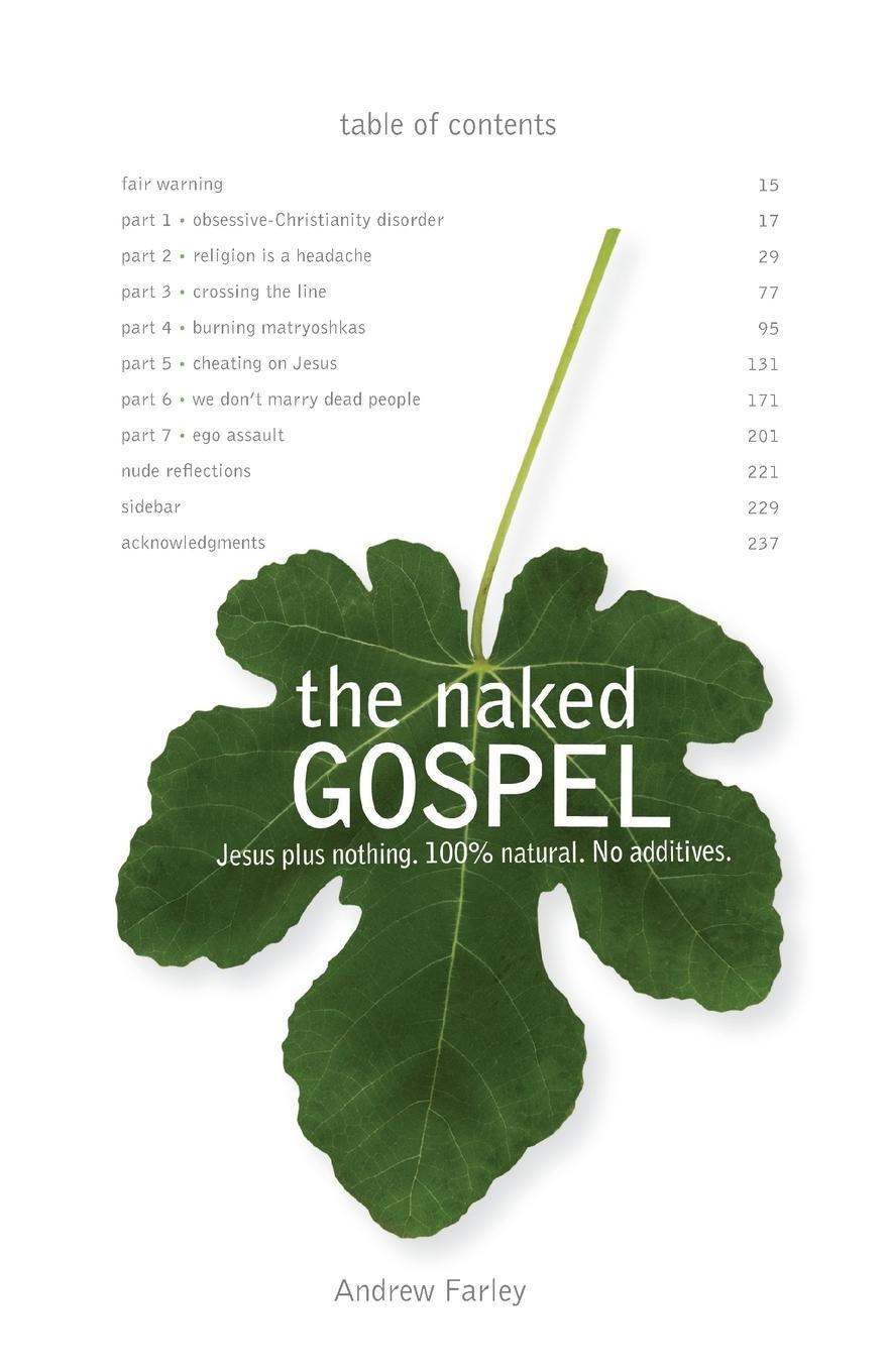 Cover: 9780310293064 | The Naked Gospel | Truth You May Never Hear in Church | Andrew Farley