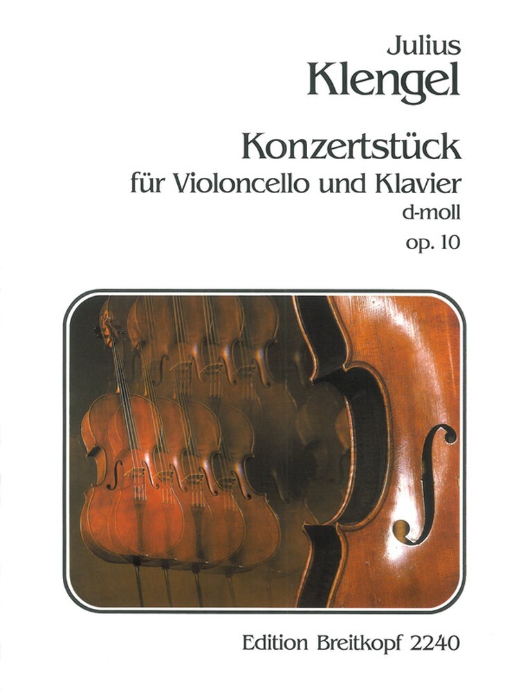 Cover: 9790004160893 | Konzertstück d-Moll op.10 für Violocello und Orchester für...
