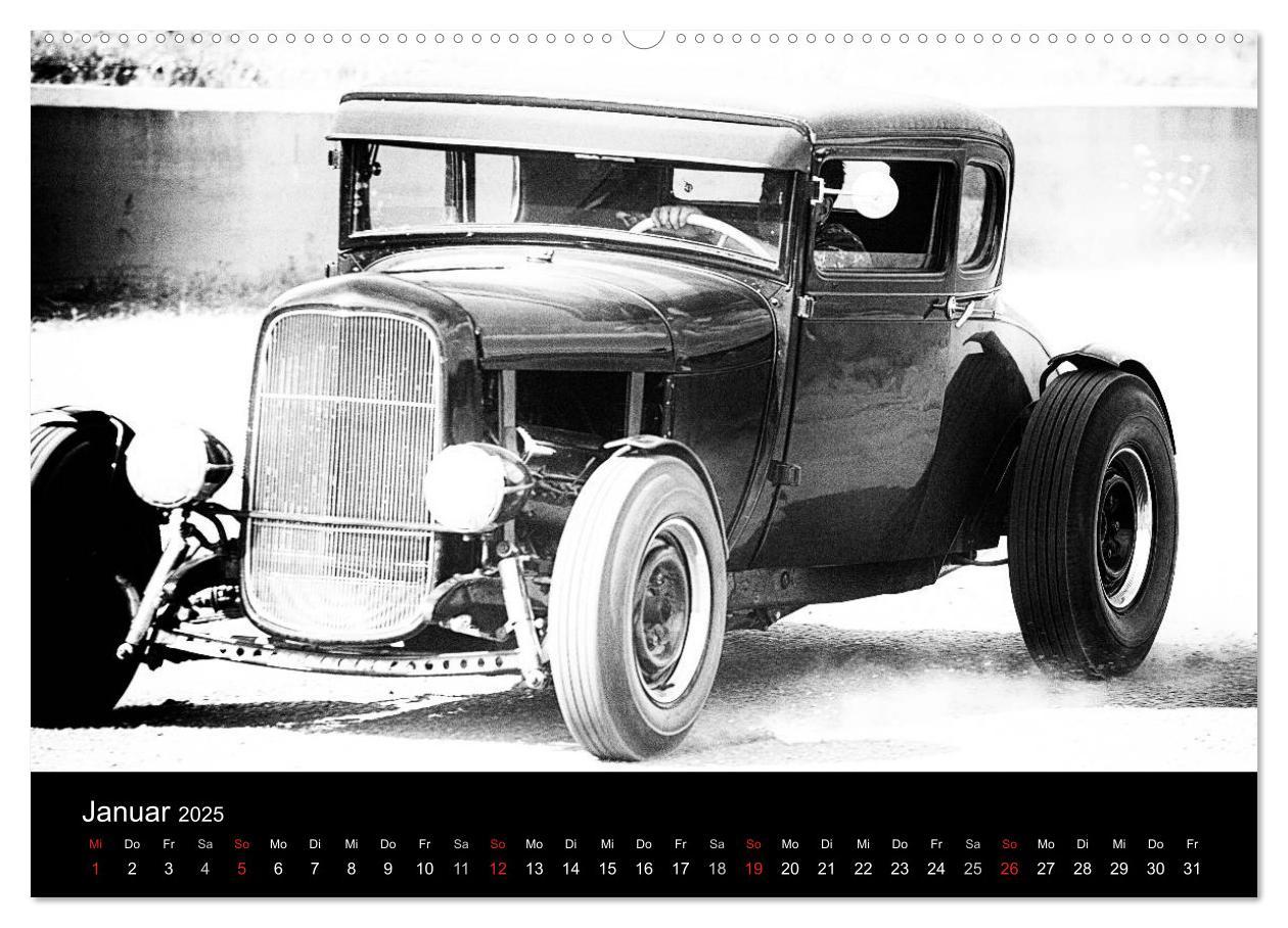 Bild: 9783435750191 | Hot Rods (Wandkalender 2025 DIN A2 quer), CALVENDO Monatskalender