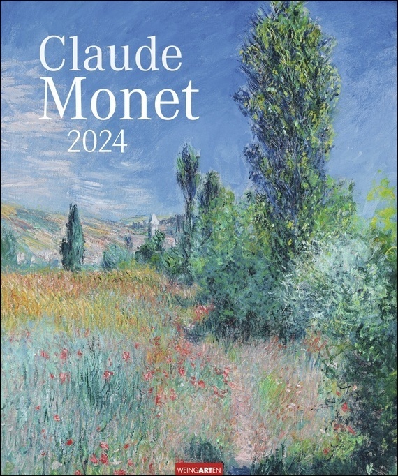 Cover: 9783840085185 | Claude Monet Kalender 2024. Kunstvoller Wandkalender mit...