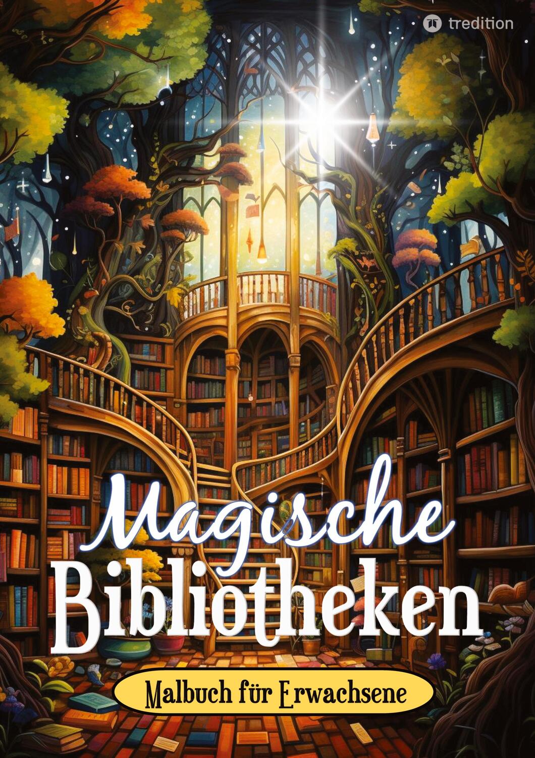 Cover: 9783384175915 | Fantasy Malbuch für Erwachsene und Jugendliche - Magische...