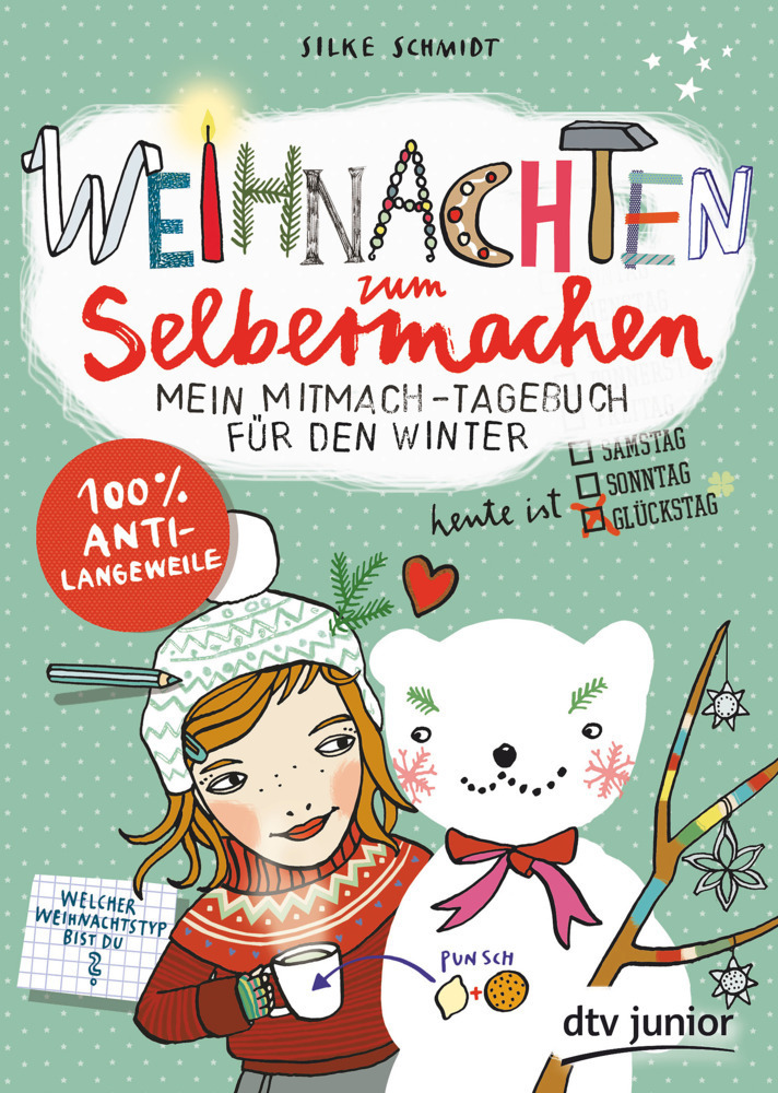 Cover: 9783423716482 | Weihnachten zum Selbermachen Mein Mitmach-Tagebuch für den Winter