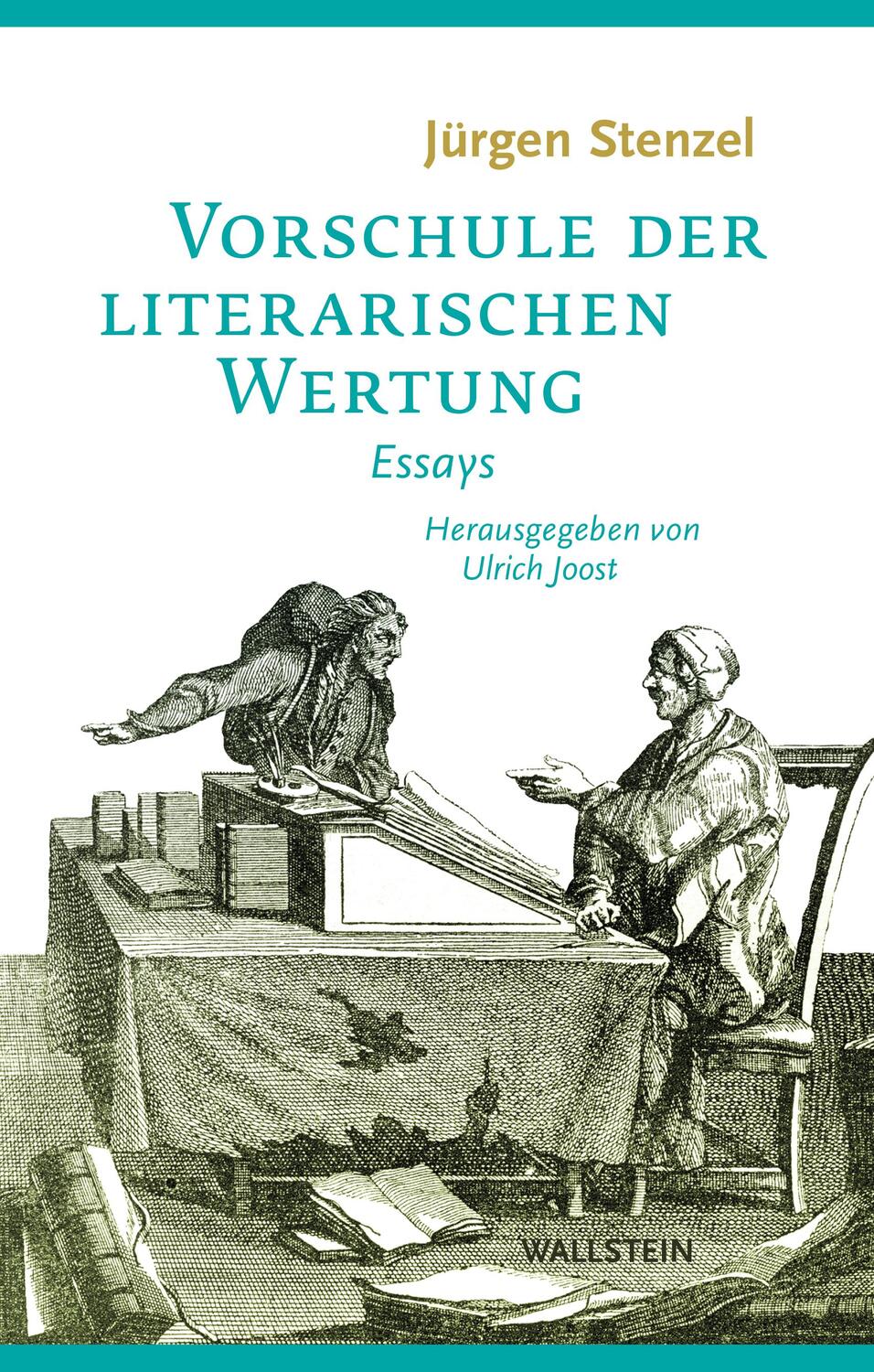 Cover: 9783835351509 | Vorschule der literarischen Wertung | Essays | Jürgen Stenzel | Buch