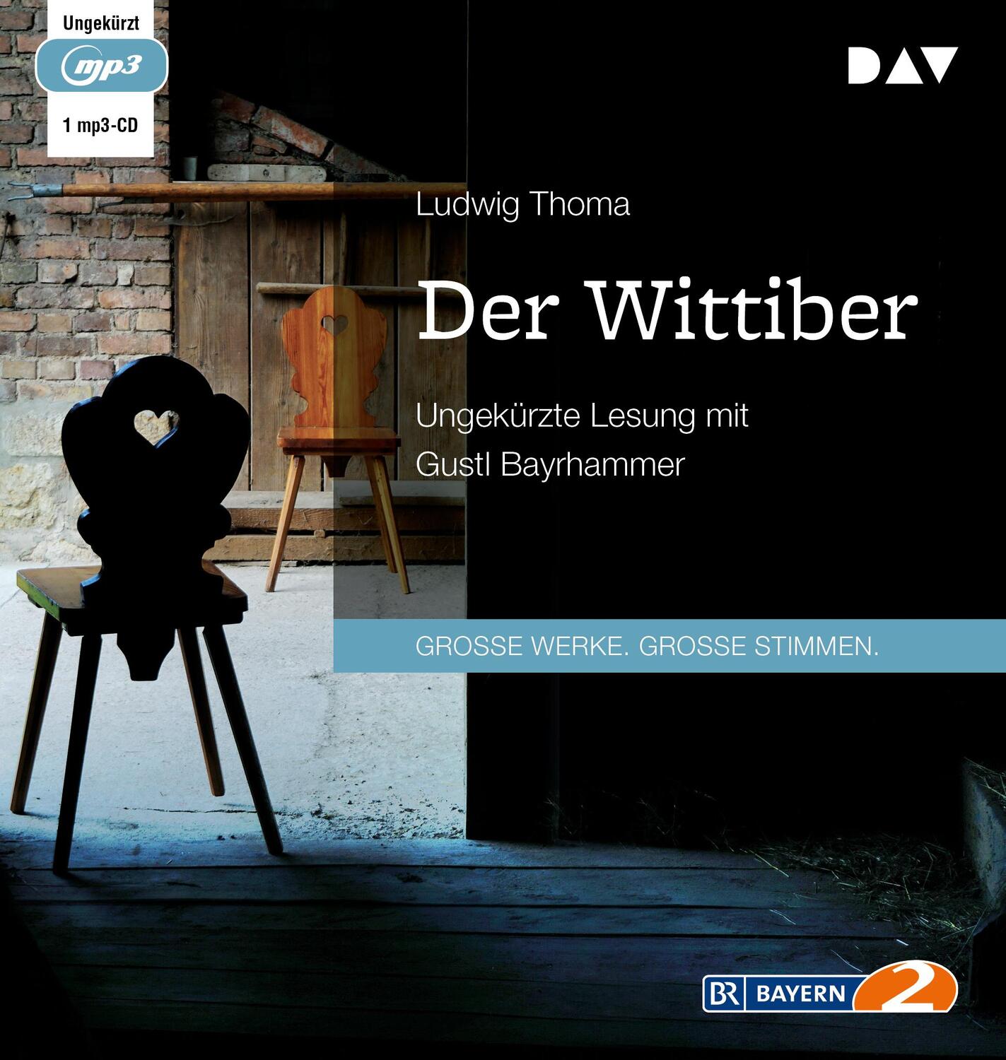 Cover: 9783742416834 | Der Wittiber | Ungekürzte Lesung mit Gustl Bayrhammer (1 mp3-CD) | MP3